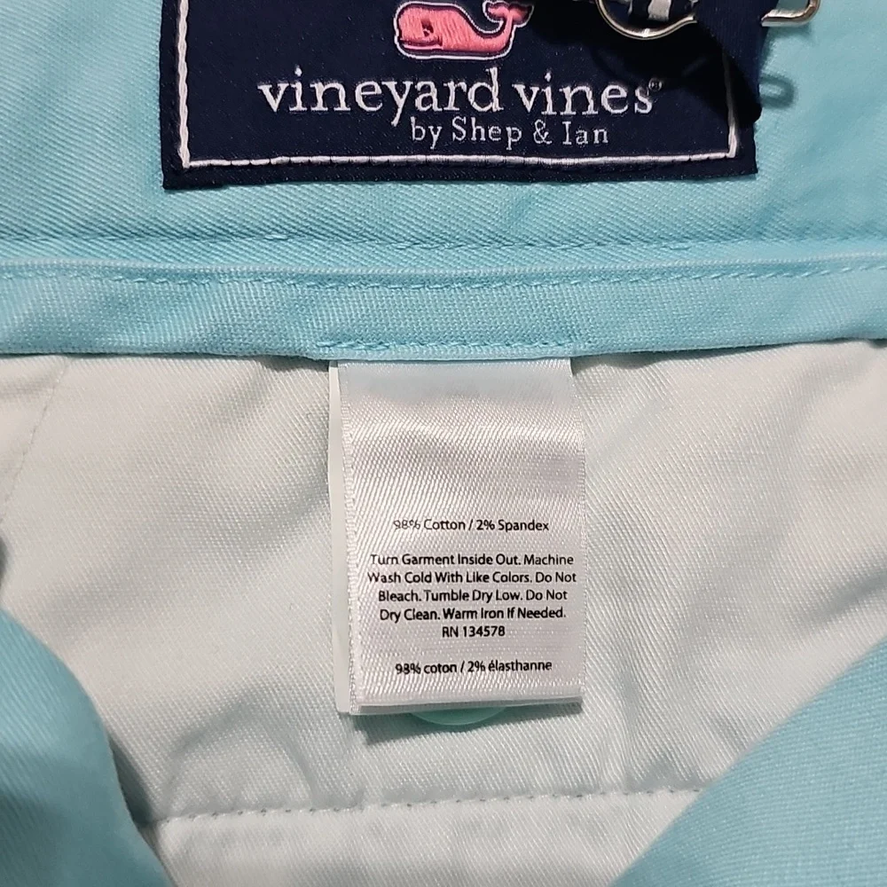 NWT Vineyard Vines Pool Side 7 Inch Lacrosse Embroidered Breaker Shorts Sz 40 - Picture 5 of 7